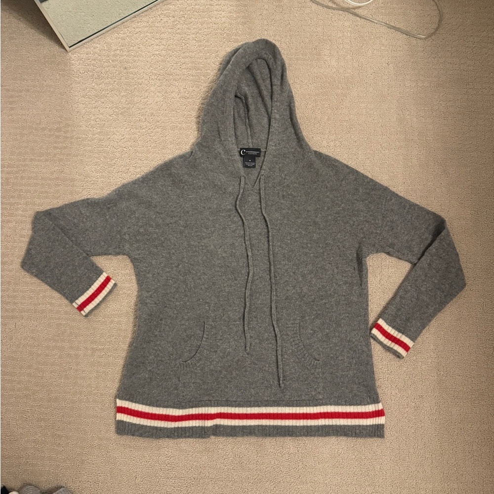 C by Bloomingdale’s Cashmere hoodie